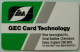 UK - GPT - TEST - GEC CARD TECHNOLOGY - Imprint Magnetics - With Text - Coded - RRR - Altri & Non Classificati