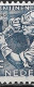 Afwijking Verticale Blauwe Veeg Door Het Zegelbeeld In 1952 50 Jaar De Staatsmijnen NVPH 582 Ongestempeld - Variétés Et Curiosités