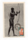 !!! GUYANE CARTE MAXIMUM INDIEN TIRANT A L'ARC CACHET DE ST LAURENT DU MARONI DU 19/2/1939 - Brieven En Documenten