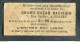 Ticket Billet Tramway Début XXe "Tramways Electriques De Rennes / Gare - Place De La Mairie - 10 Cmes" - Europa