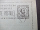 Principaute De Montenegro / Montenegro Um 1893 Ganzsache Doppelkarte / Mit Stempel - Montenegro