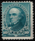 Us 1888 / 10 Cent Webster  SG231 / Sc 226 / MNH Stamp - Neufs