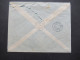 Delcampe - Argentinien 1947 Einschreiben Per Luftpost In Die CSSR (Prag) Umschlag U. Absender F. Deutsch Alsina 1418 Buenos Aires - Briefe U. Dokumente