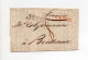 !!! LETTRE DE CADIX DE 1820 POUR BORDEAUX, MARQUE D'ENTREE ESPAGNE PAR BAYONNE - ...-1850 Prephilately