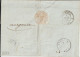 1851 - LETTRE De BERGAMO Avec TRES RARE MARQUE D'ENTREE AUTRICHE Par ANTIBES (VAR) IND 22 ! TRANSIT SARDE => VALREAS - Entry Postmarks