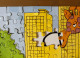 RARE Puzzle MB 280 Pièces 1985 - PIF - AU ZOO INCOMPLET Manque  Pièces - Puzzles