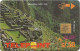 Peru - Telepoint - Machu Picchu [Reverse AFP Megafondo (Puzzle 4/4)], 1993, 50Sol, 2.500ex, Used - Perú