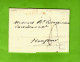 1817 LAC MARQUE POSTALE 74 DIEPPE Pour Honfleur  Lecarpentier Lacoudrais V.SCANS - 1800 – 1899