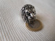 Bague Homme En Argent Massif 925 Taille 61 Fauve Lion Felin Gothique Biker B17 - Anillos