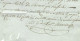 1815 LETTRE Murin Marseille Signature . Maçonnique Pour Parodi  Banque Genova Gênes V.HISTORIQUE - 1800 – 1899