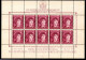 1542.1943 GENERALGOUVERNEMENT KOPERNIKUS SHEETLETS(2) I/4,II/1 MNH(**)VERY FINE AND FRESH,5 SCANS - General Government