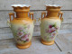 Delcampe - Paire De Vases Art Nouveau Porcelaine Victoria Austria - Altri & Non Classificati