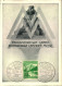 1937, Sonderkarte LEIPZOGER MESSE - Cartas & Documentos