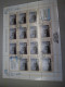 Delcampe - Sammlung Russland Kleinbogen 134x Ex 1992-2003 Gestempelt Alle Abgebildet (40010 - Used Stamps