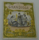 Gran Finos Fabrica De Tabacos GRANDIOSA-old Embossed Gold Label On Fine Paper - Advertising Items