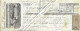 1891 SUPERBE  ENTETE Lithographie GRANDS MOULINS DE Gray Haute Saone  > Pontarlier Doubs LETTRE DE CHANGE TRAITE V.HIST - 1900 – 1949