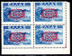 1543.GREECE 1946-1947 CHAINS VL. 591-608 MNH CORNER BLOCKS OF 4,# 608 HINGED IN MARGIN,7 SCANS - Neufs