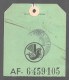 1955 AIR FRANCE ETIQUETTE BAGAGE   D2270 - Baggage Labels & Tags