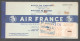 1956 2  SOUCHES BILLETS  AIR FRANCE / ALLER RETOUR PARIS MARSEILLE AJACCIO / AERODROME DE MARIGNANE  D2271 - Autres & Non Classés