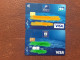 2 CARTES BANCAIRES Visa  LA BANQUE POSTALE - Disposable Credit Card