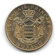 Médaille Touristique  Arthus  Bertrand  2012, LE  PALAIS  PRINCIER - MONACO  Recto  Verso - 2012
