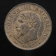 France, Napoléon III, 5 Centimes (Chien), 1855, A - Paris, Bronze, SUP (AU), KM#777.1, Gad.152, F.116/16 - 1 Centime