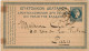 CTN85B- GRECE EP CP ATHENES / PARIS PAR MARSEILLE JUIN 1892 - Postal Stationery