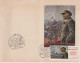 Latvia USSR 1969 Double Post Card Postcard, 100 Years Of Lenin, Canceled In Riga 1970, Card Maximum - Tarjetas Máxima