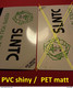SIERRA LEONE 3 Shiny PVC First Test Card SLNTC 10+25+50 Verso Bande Noire 1000ex MINT URMET (BG1216 - Sierra Leona