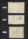 6 Voorlopers Periode Tussen 1809 En 1864 Met O.a. 1 X Stempel MIDI  ; Details En Staat Zie 4 Scans ! LOT 357 - Autres & Non Classés