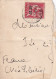 CHINE. 10c SUR FRAGMENT DE LETTRE. TIEN SIN POUR LA FRANCE VIA SIBERIE - Covers & Documents