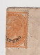 LETTRE. ITALIE. 8 AVR 1876. 234 ALESSANDRIA D'EGITTO. BANDE DE 3 10c. ITALIE LANSLEBOURG. POUR LYON VIA BRIBISI - Emisiones Generales