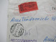 Delcampe - Ägypten 1950er Jahre Belegeposten 41 Belege / Teils Einschreiben / Reko / Viele Stempel / AFS Freistempel Nach Holland - Covers & Documents