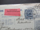 Ungarn 1913 4x Paketkarte Ab Budapest Nach Stubnya Fürdo Mit Vielen Stempeln Und Vermerken!! - Briefe U. Dokumente