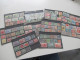 China / VR China Kleines Lot Mit 10 Steckkarten Uns Insgesamt 136 Marken Viel 1950 / 60er Jahre * / O Fundgrube ??!! - Unused Stamps