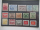 Delcampe - China / VR China Kleines Lot Mit 10 Steckkarten Uns Insgesamt 136 Marken Viel 1950 / 60er Jahre * / O Fundgrube ??!! - Neufs