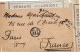 CTN85B- GRECE LETTRE ATHENES / PARIS 1/3/1919 CENSURE - Brieven En Documenten