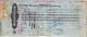 Netherlands East Indies, 1879, Vintage Cheque Order / Promissory Note - Samarang - Revenue Fiscal Stamp / Cinderella - Chèques & Chèques De Voyage