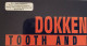 DOKKEN - Tooth And Nail - CD - 1984/97 - Russian Press - Hard Rock En Metal