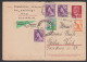 Australia Bathurst Antwortkarte Auf 15 Pf.  Gansachenkarte W. Pieck P65A, Bedarfserhaltung 1957, Kängeruh - Postcards - Used