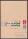 Messesonderflug Nach Kopenhagen 15 /15 Pf.  Ganzsachen-Doppelkarte W. Pieck P65 Kpl., 1959 Lufthavn - Postcards - Used