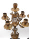 - BELLE PAIRE De BOUGEOIRS CANDELABRES 5 FEUX NAPOLEON III BRONZE MARBRE NOIR   E - Kronleuchter, Kandelaber & Kerzenhalter