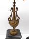 Delcampe - - BELLE PAIRE De BOUGEOIRS CANDELABRES 5 FEUX NAPOLEON III BRONZE MARBRE NOIR   E - Candeleros, Candelabros Y Palmatorias