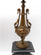 Delcampe - - BELLE PAIRE De BOUGEOIRS CANDELABRES 5 FEUX NAPOLEON III BRONZE MARBRE NOIR   E - Candeleros, Candelabros Y Palmatorias