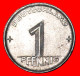 * HAMMER AND COMPASS (1952-1953): GERMANY  1 PFENNIG 1952A! LARGE "A"!  · LOW START! · NO RESERVE!!! - 1 Pfennig