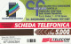 SCHEDA TELEFONICA TELECOM - LOTTA CONTRO LA FIBROSI CISTICA (2 SCANS) - Públicas Temáticas
