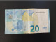 20 EURO ALEMANIA(RB), R013A1,first Position,DRAGHI,  Draghi's Last Platte - 20 Euro
