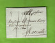 F.11670  1811 Marque Postale  « 87 GENES »  Alexandre Feu Nicolas Pallavicini Pour Marseille Roux Négociant V. SCANS - 1792-1815: Dipartimenti Conquistati