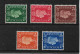 GREAT BRITAIN 1937 SIDEWAYS WATERMARK SET SG 462a/466a UNMOUNTED MINT Cat £172 - Neufs