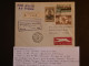 BU11 NOUVELLE CALEDONIE BELLE LETTRE  RR 1949  1ER VOL NOUMEA  PARIS A  EXCIDEUIL FRANCE + AFF. PLAISANT+++ - Cartas & Documentos